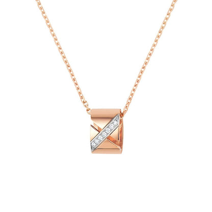 [Love Lucky]LIENS EVIDENCE DIAMOND NECKLACE