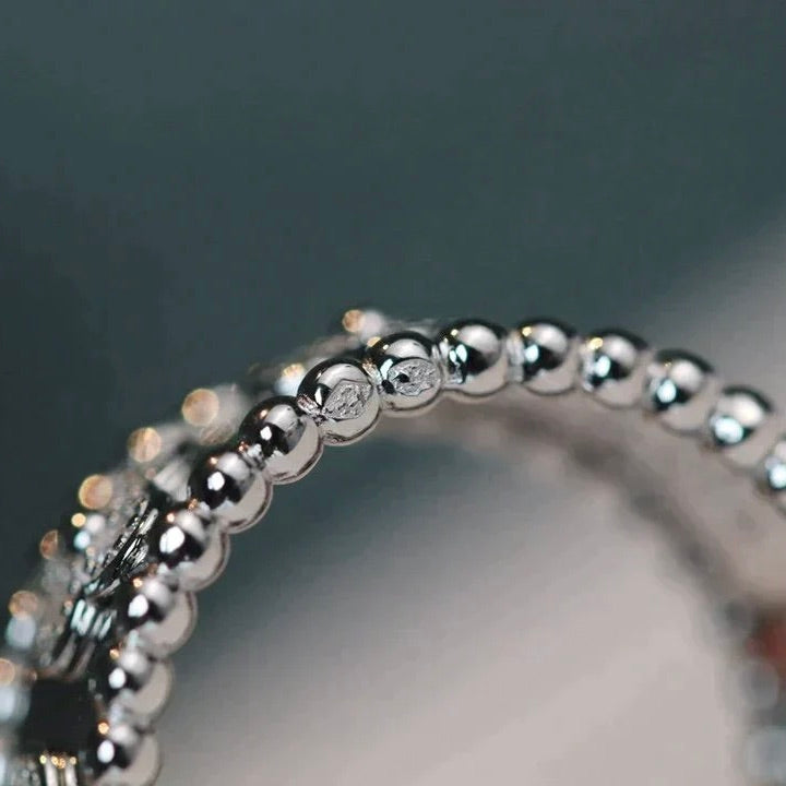 [Love Lucky]CLOVER KALEIDOSCOPE RING 10MM