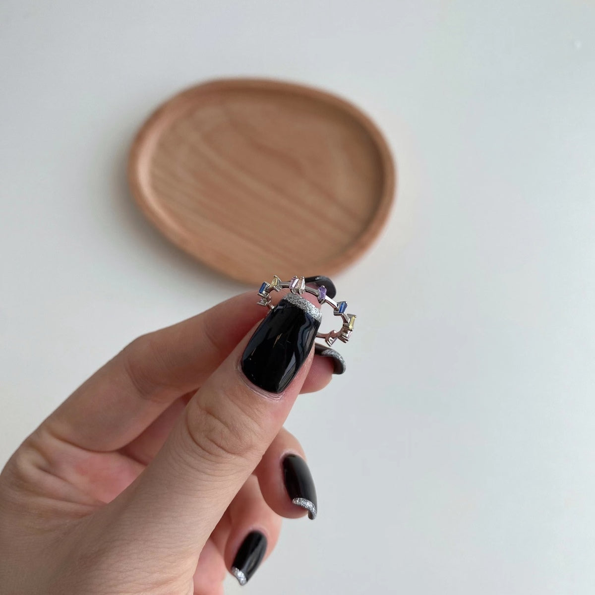 Unique Trapezoid Cut Daily Ring