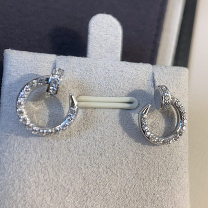 [Love Lucky]JUSTE EARRINGS SILVER DIAMONDS