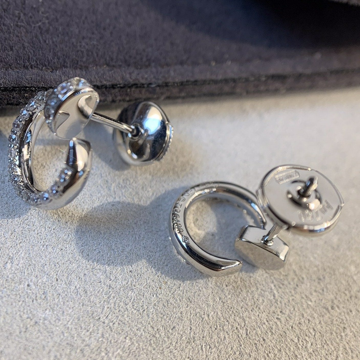 [Love Lucky]JUSTE EARRINGS SILVER DIAMONDS