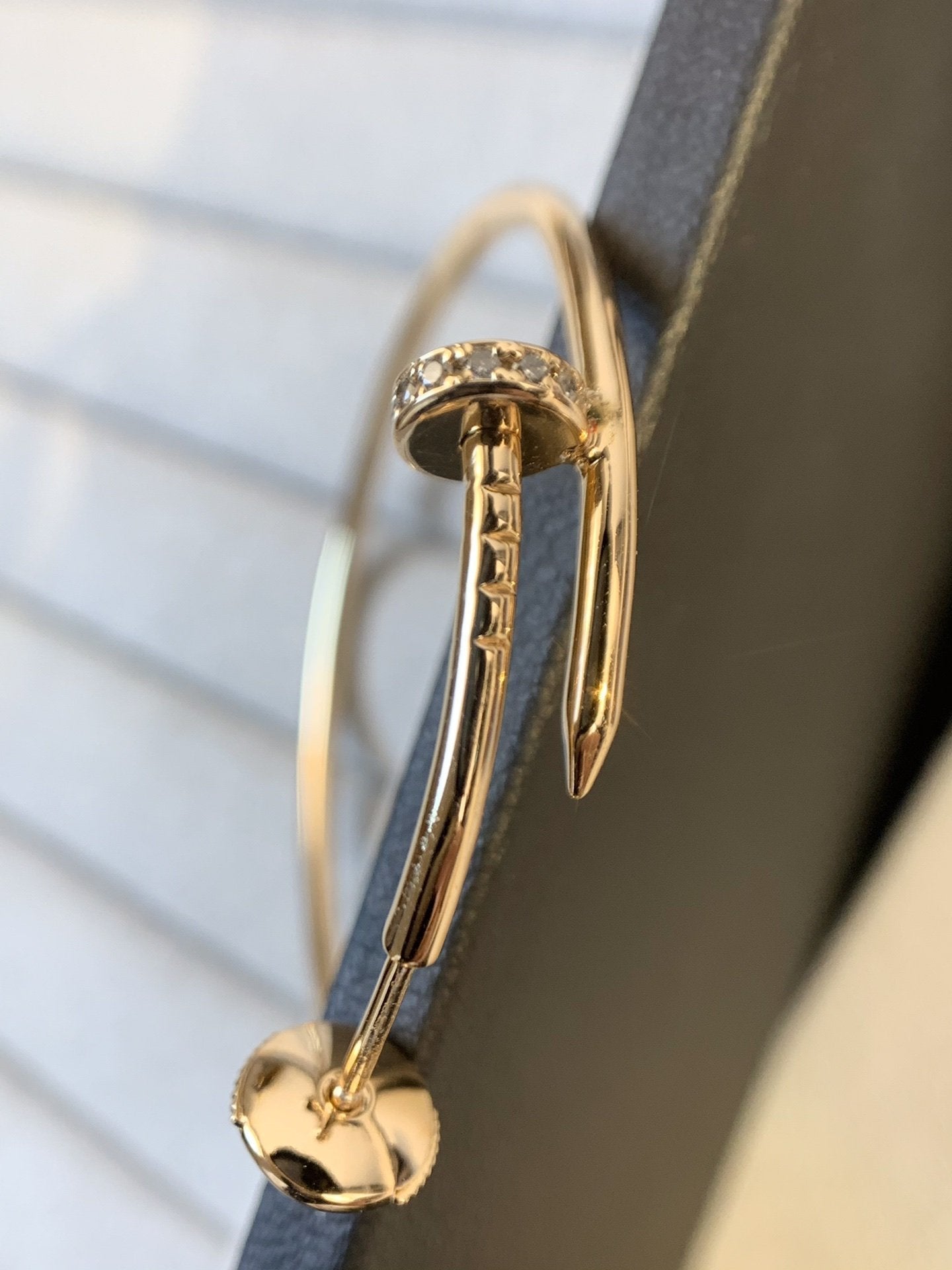 [Love Lucky]JUSTE EARRINGS GOLD DIAMONDS 1.8MM