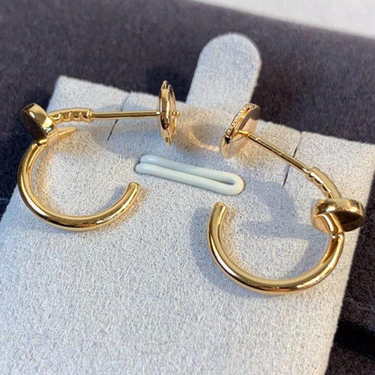 [Love Lucky]JUSTE EARRINGS PINK GOLD