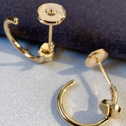 [Love Lucky]JUSTE EARRINGS PINK GOLD