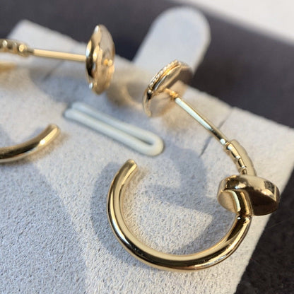 [Love Lucky]JUSTE EARRINGS PINK GOLD