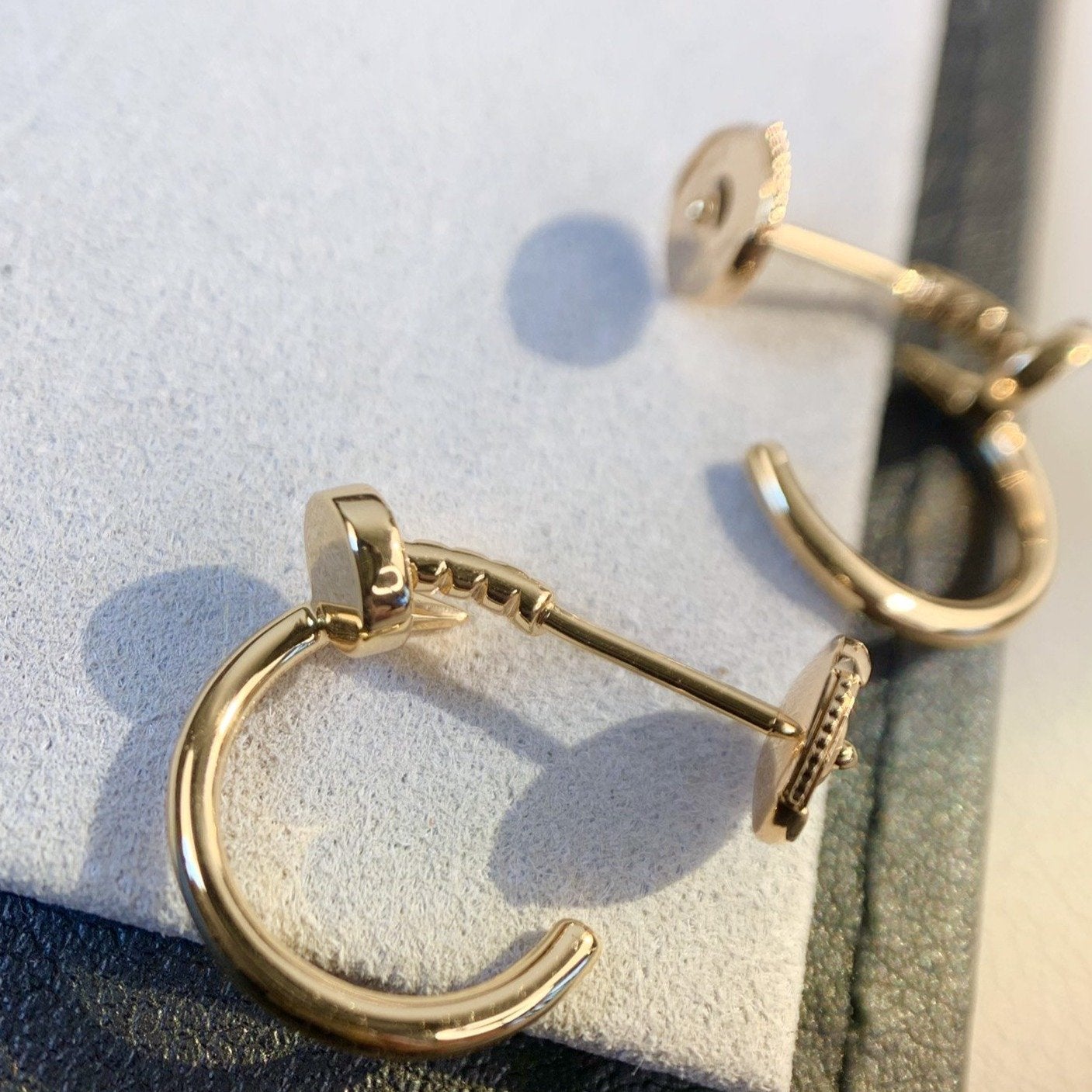 [Love Lucky]JUSTE EARRINGS PINK GOLD