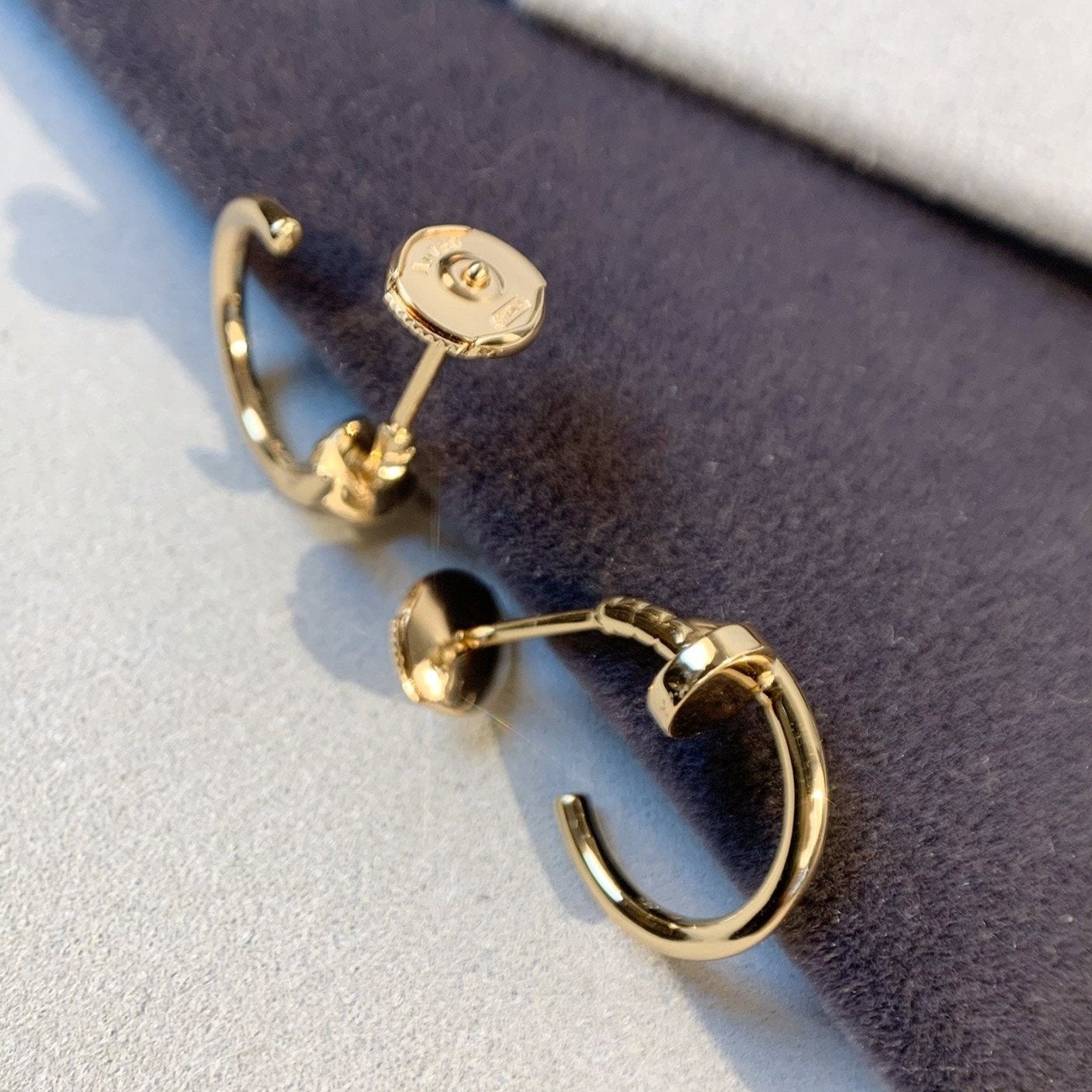 [Love Lucky]JUSTE EARRINGS PINK GOLD