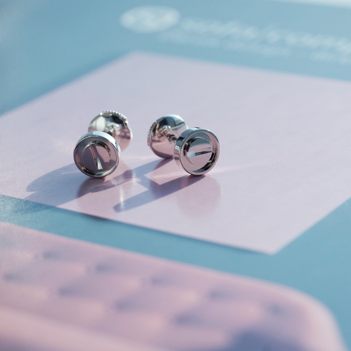 [Love Lucky]LOVE EARRINGS SILVER 10MM