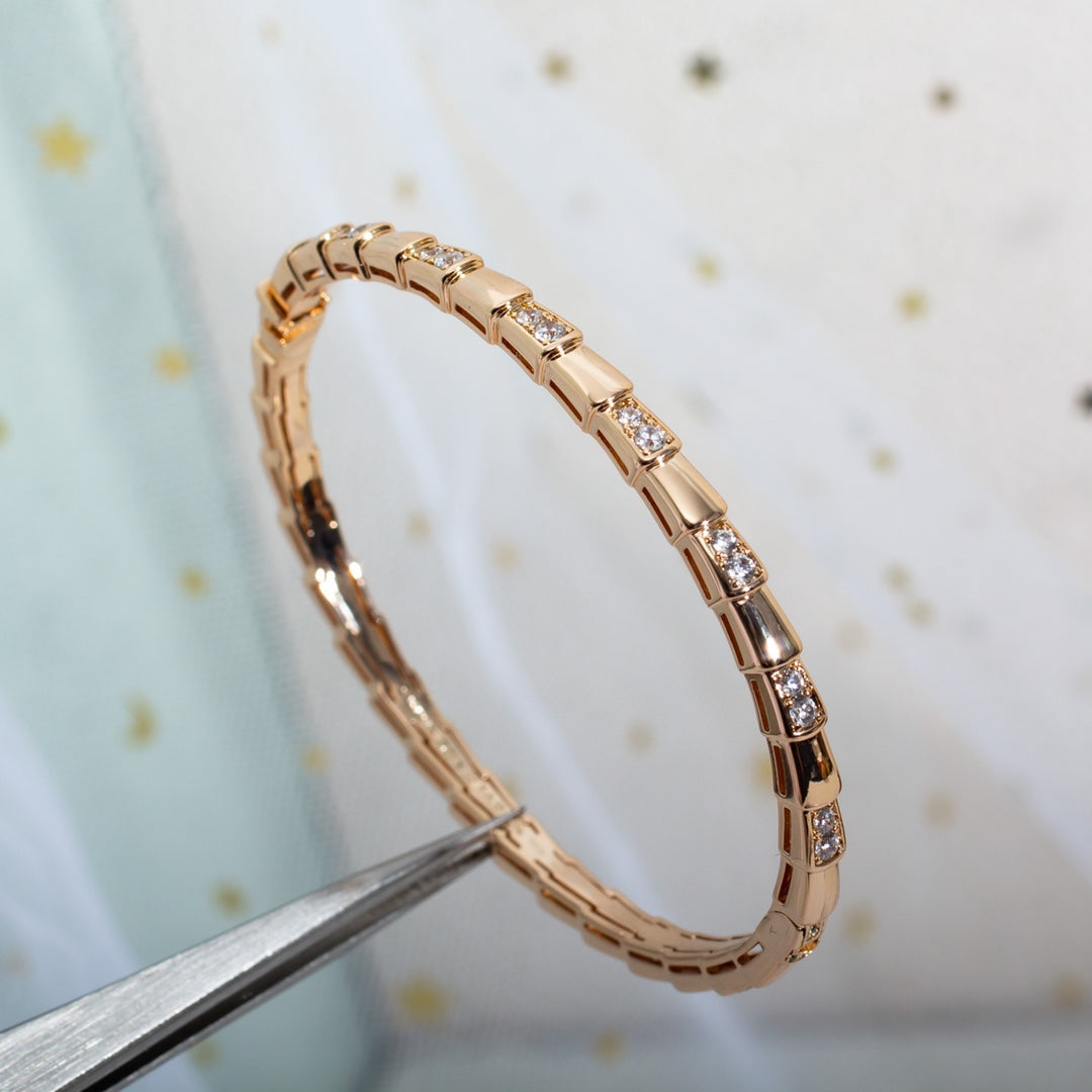 [Love Lucky]SERPENTI BRACELET PINK GOLD DIAMOND