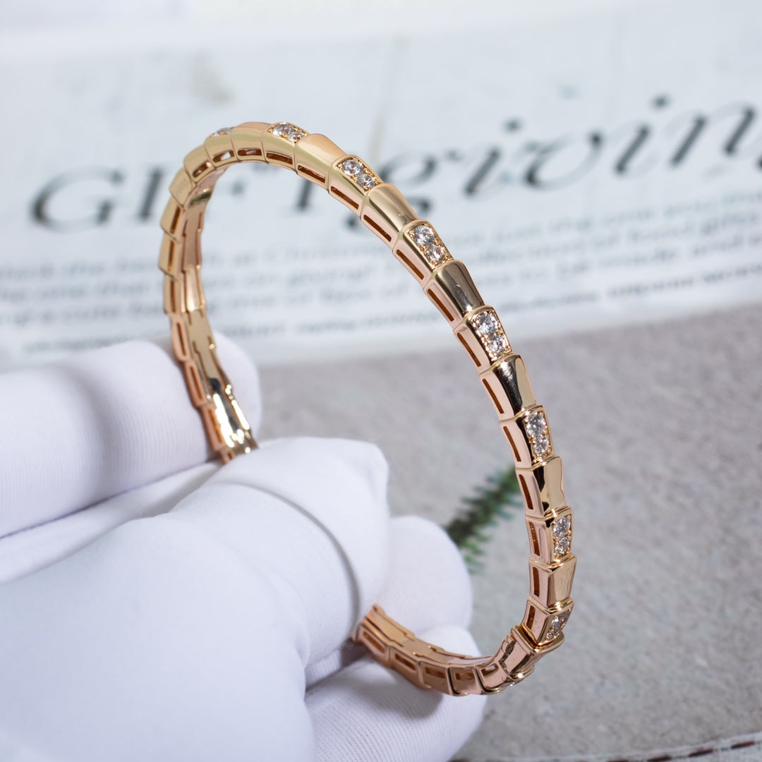 [Love Lucky]SERPENTI BRACELET PINK GOLD DIAMOND