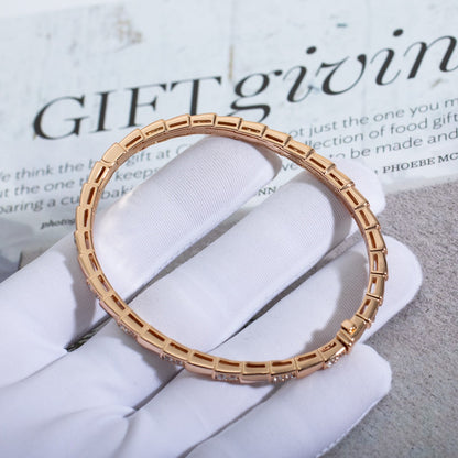 [Love Lucky]SERPENTI BRACELET PINK GOLD DIAMOND