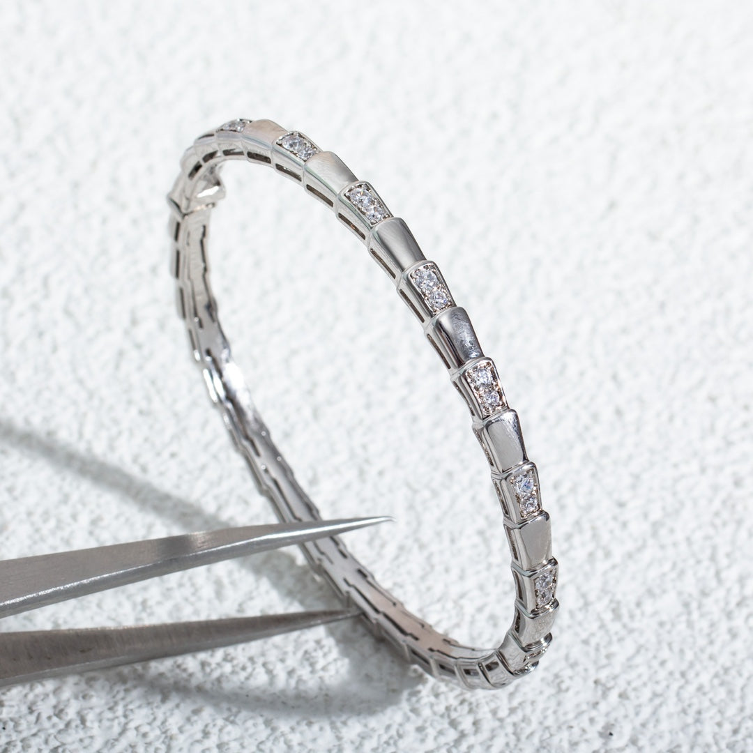 [Love Lucky]SERPENTI BRACELET SILVER DIAMOND