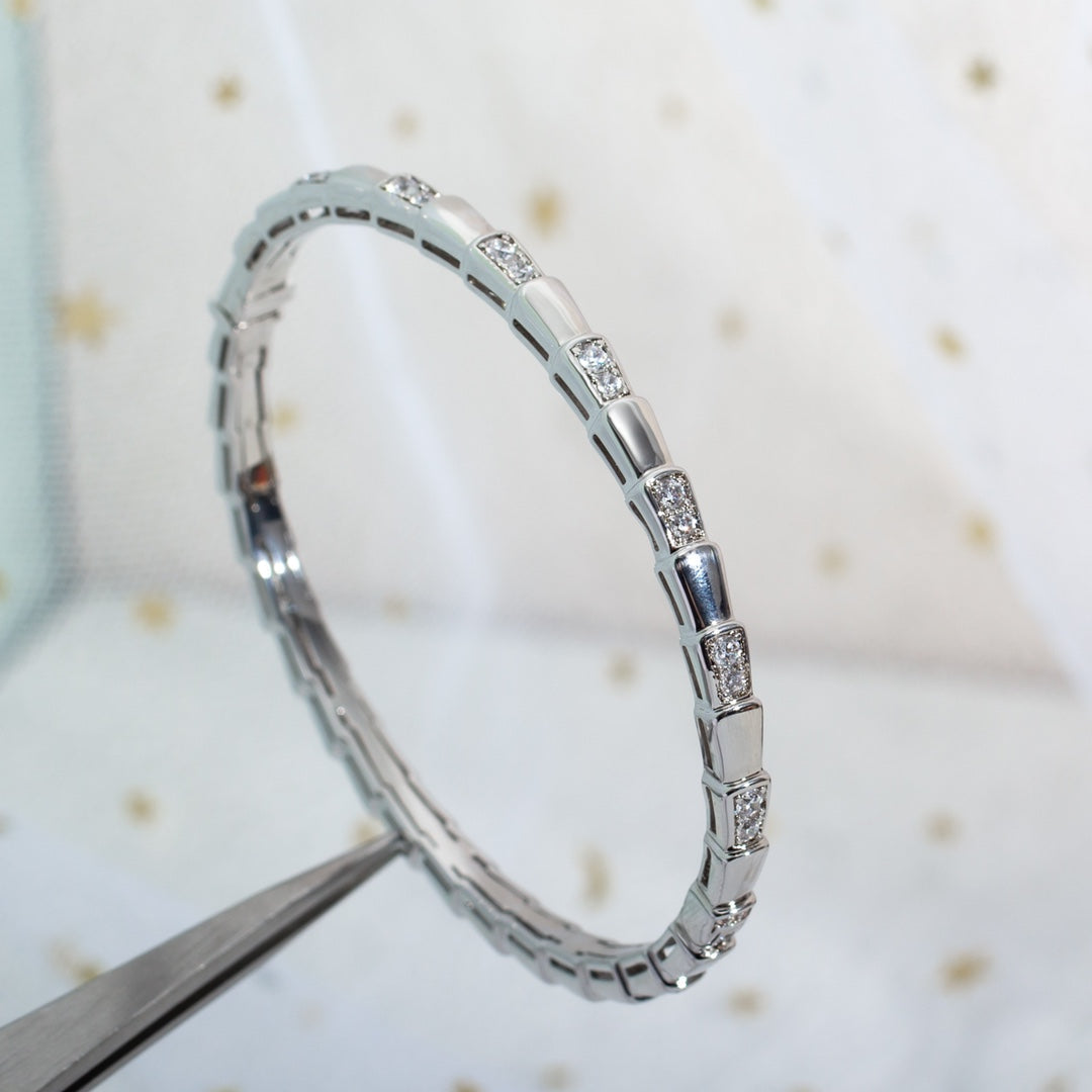 [Love Lucky]SERPENTI BRACELET SILVER DIAMOND