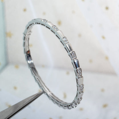 [Love Lucky]SERPENTI BRACELET SILVER DIAMOND
