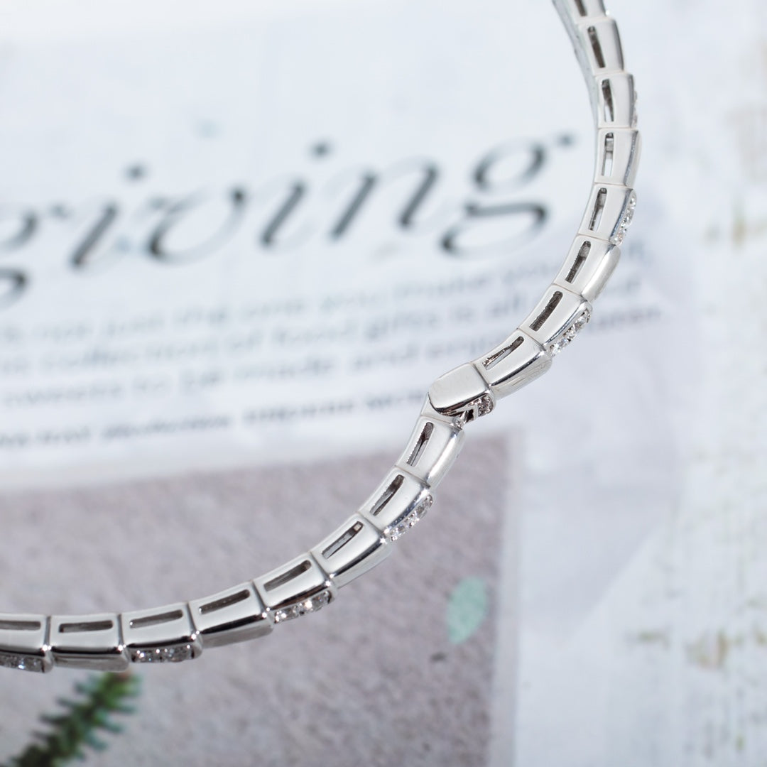 [Love Lucky]SERPENTI BRACELET SILVER DIAMOND