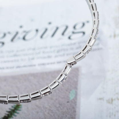 [Love Lucky]SERPENTI BRACELET SILVER DIAMOND