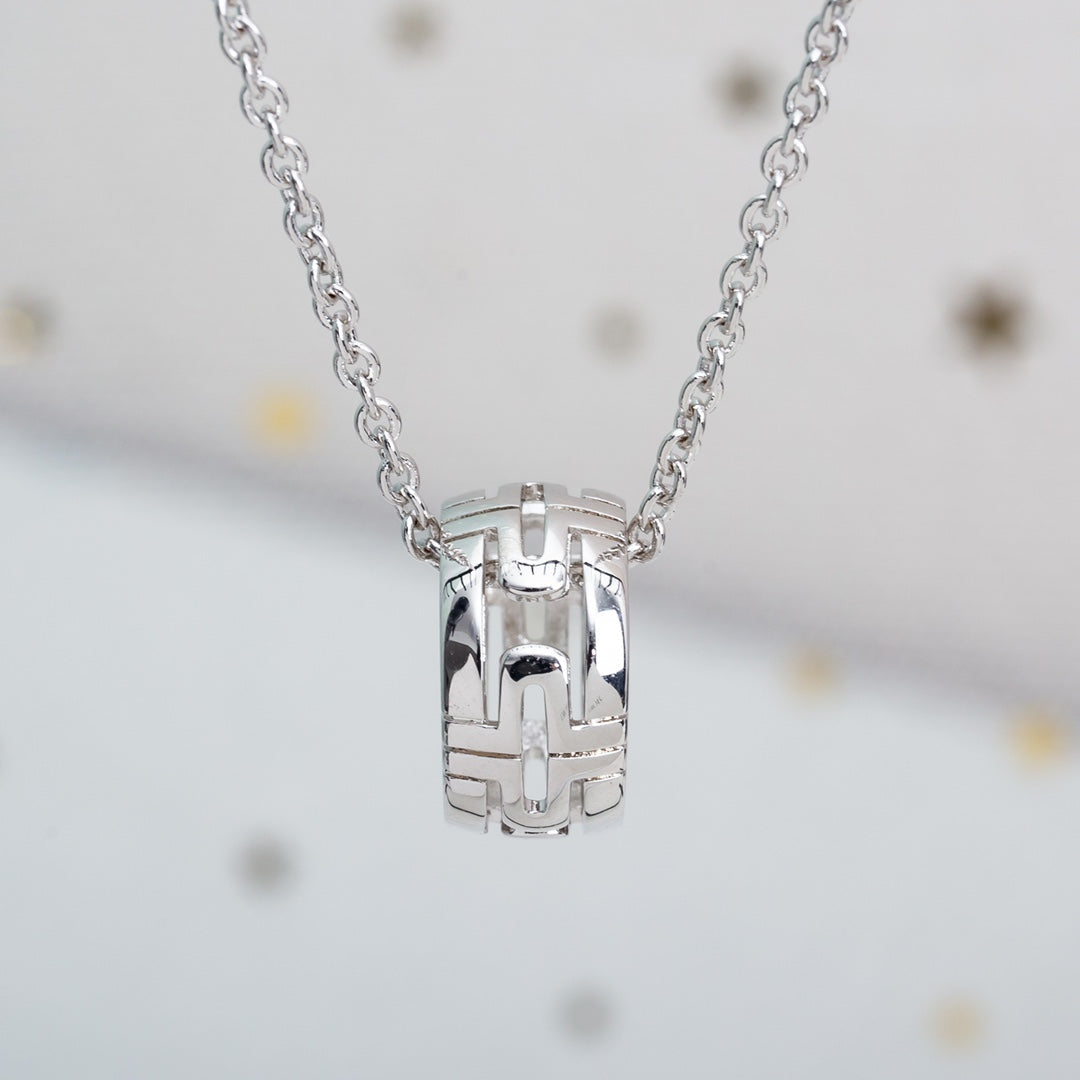 [Love Lucky]PARENTESI NECKLACE SILVER