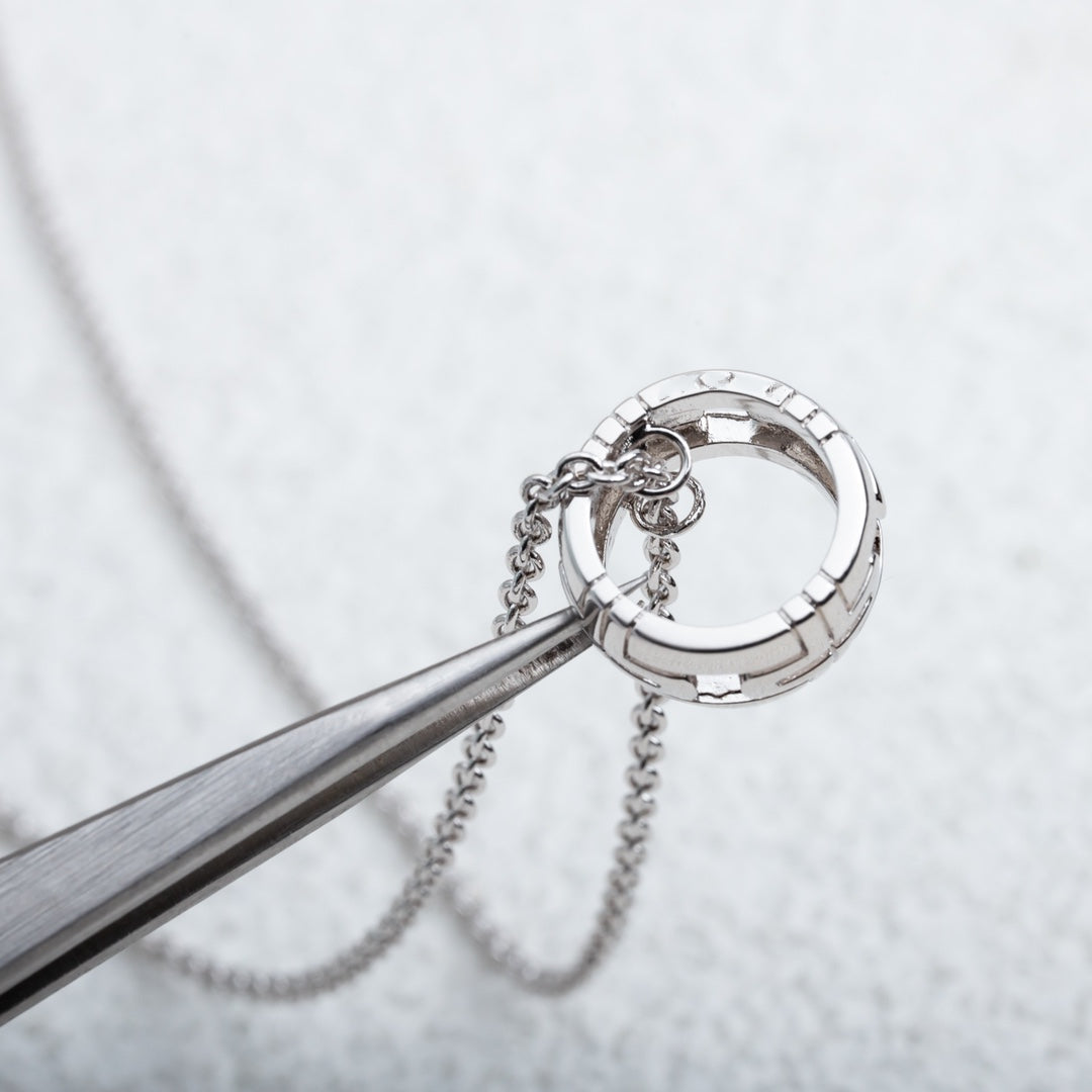 [Love Lucky]PARENTESI NECKLACE SILVER