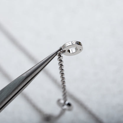[Love Lucky]PARENTESI NECKLACE SILVER