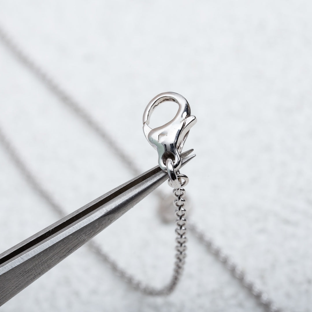 [Love Lucky]PARENTESI NECKLACE SILVER