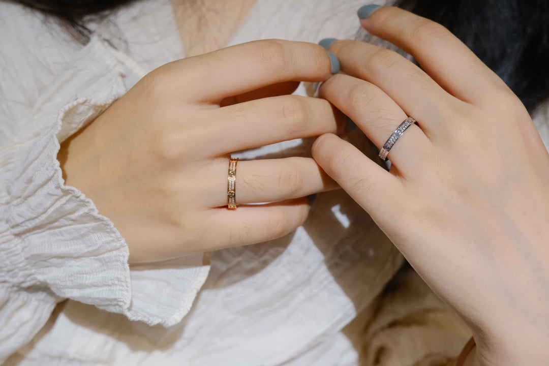 [Love Lucky]LOVE RING 2.65MM DIAMOND
