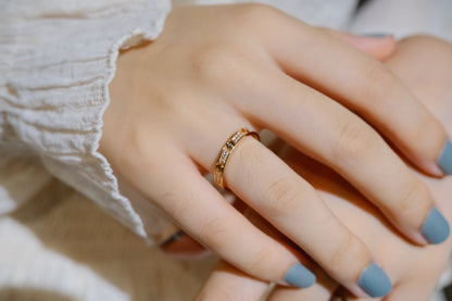[Love Lucky]LOVE RING 2.65MM DIAMOND
