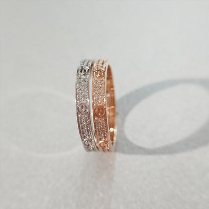 [Love Lucky]LOVE RING 2.65MM DIAMOND