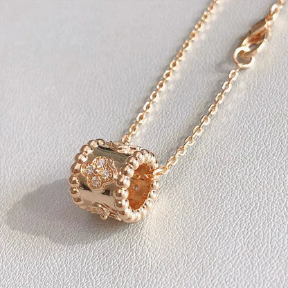 [Love Lucky]PERLEE PEDANT NECKLACE GOLD / ROSE GOLD