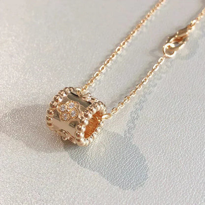 [Love Lucky]PERLEE PEDANT NECKLACE GOLD / ROSE GOLD