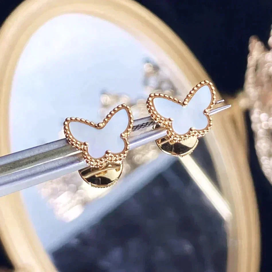 [Love Lucky]SWEET BUTTERFLY MOP EARSTUDS
