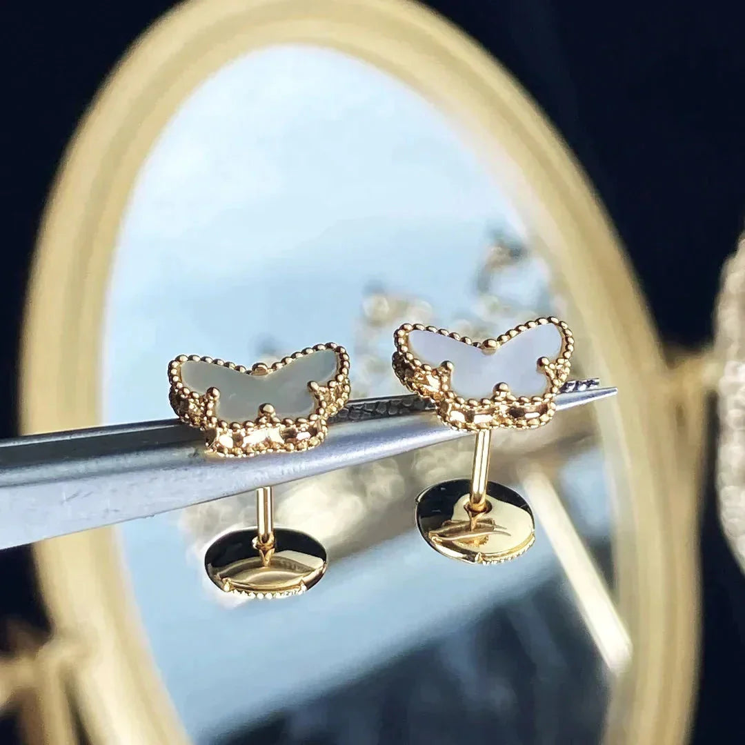 [Love Lucky]SWEET BUTTERFLY MOP EARSTUDS