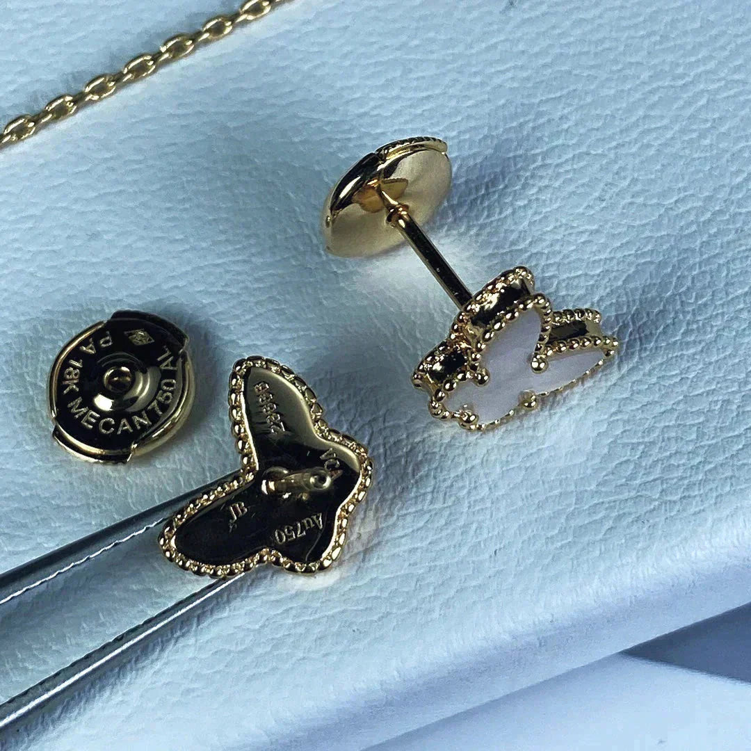 [Love Lucky]SWEET BUTTERFLY MOP EARSTUDS