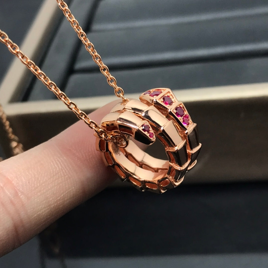 [Love Lucky]SERPENTI PEDANT NECKLACE