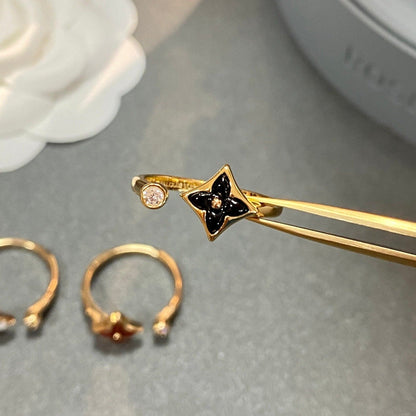 [Love Lucky]STAR 1 DIAMOND OPEN RING