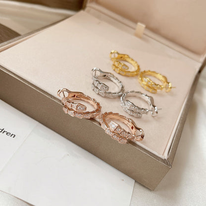 [Love Lucky]SERPENTI EARRINGS DIAMOND
