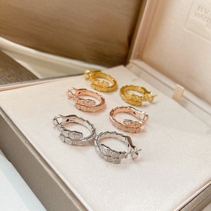 [Love Lucky]SERPENTI EARRINGS DIAMOND