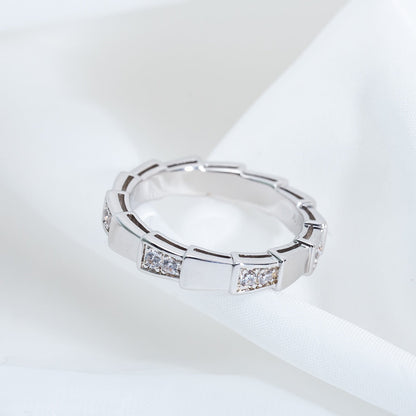 [Love Lucky]SERPENTI RING SILVER  3MM
