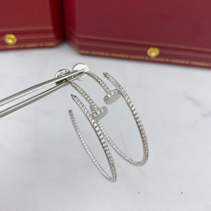 [Love Lucky]JUSTE EARRINGS FULL DIAMONDS 1.8MM