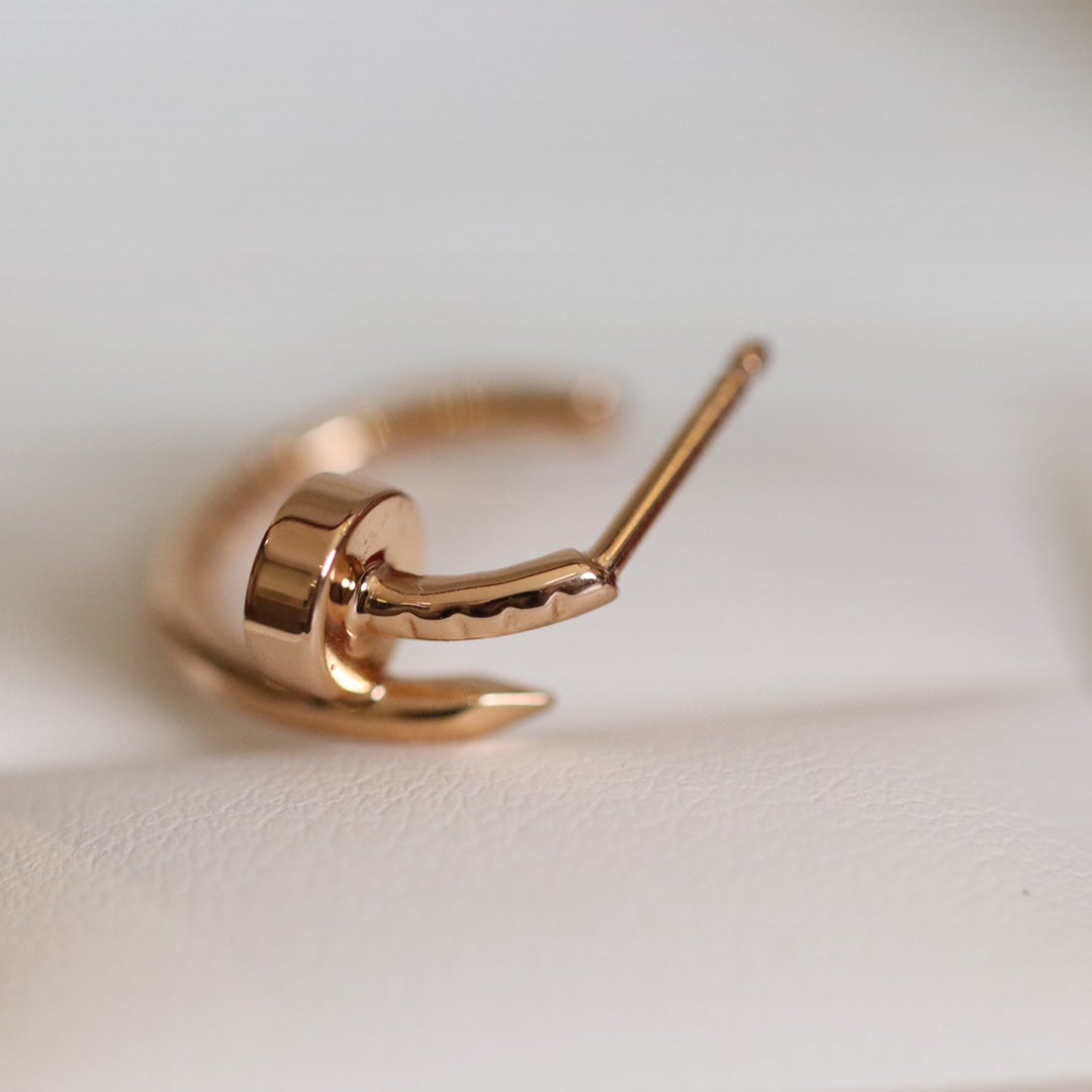 [Love Lucky]JUSTE EARRINGS PINK GOLD
