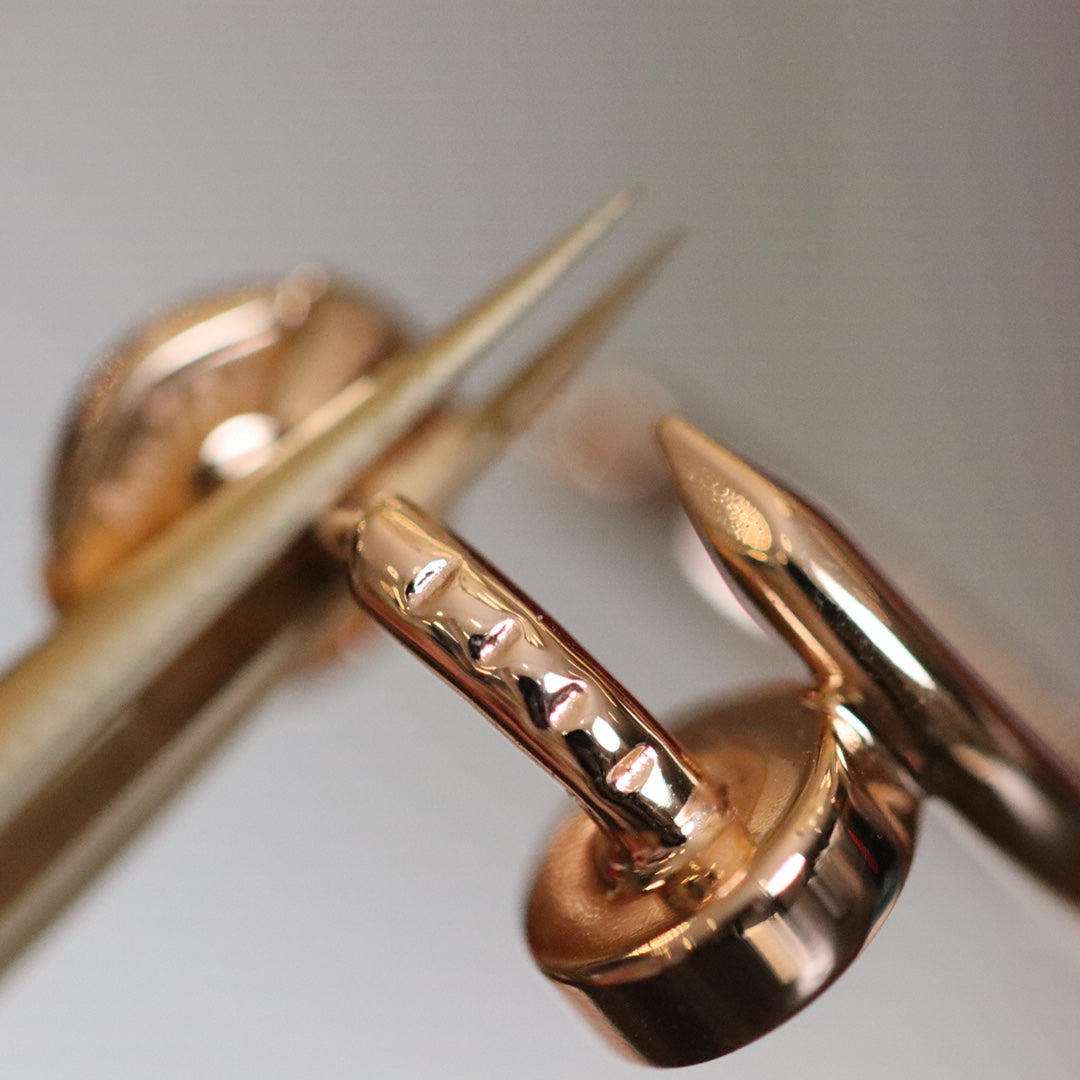 [Love Lucky]JUSTE EARRINGS PINK GOLD
