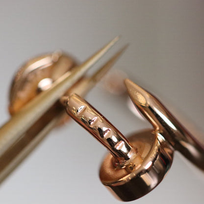 [Love Lucky]JUSTE EARRINGS PINK GOLD