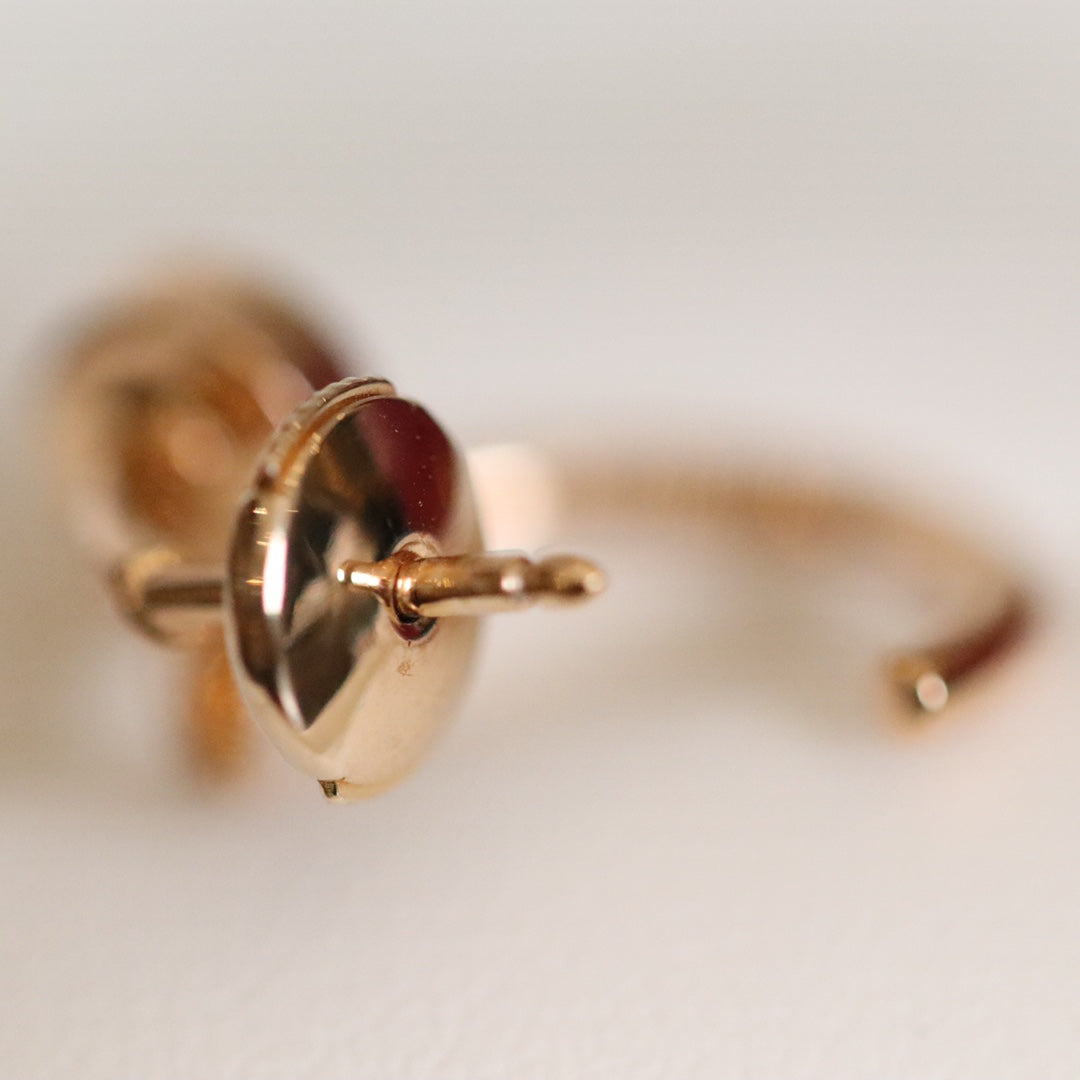 [Love Lucky]JUSTE EARRINGS PINK GOLD