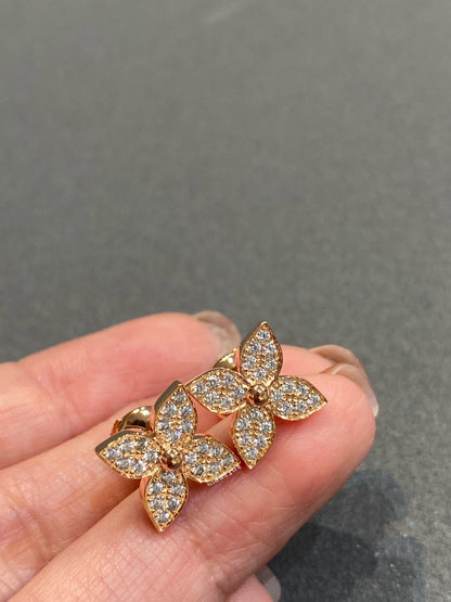 [Love Lucky]STAR DIAMOND EARRINGS