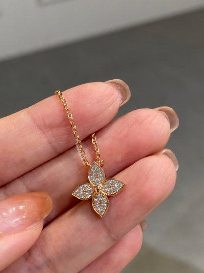 [Love Lucky]STAR DIAMOND NECKALCE