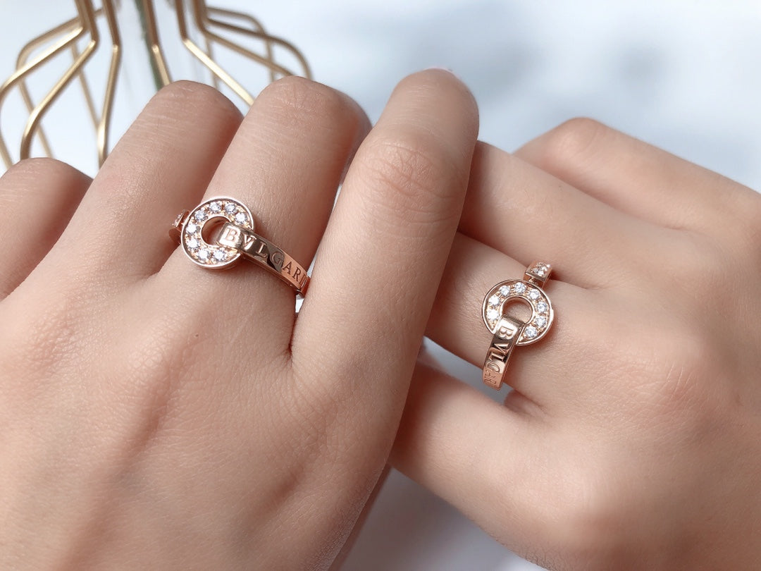 [Love Lucky]DREAM RING DIAMOND PINK GOLD