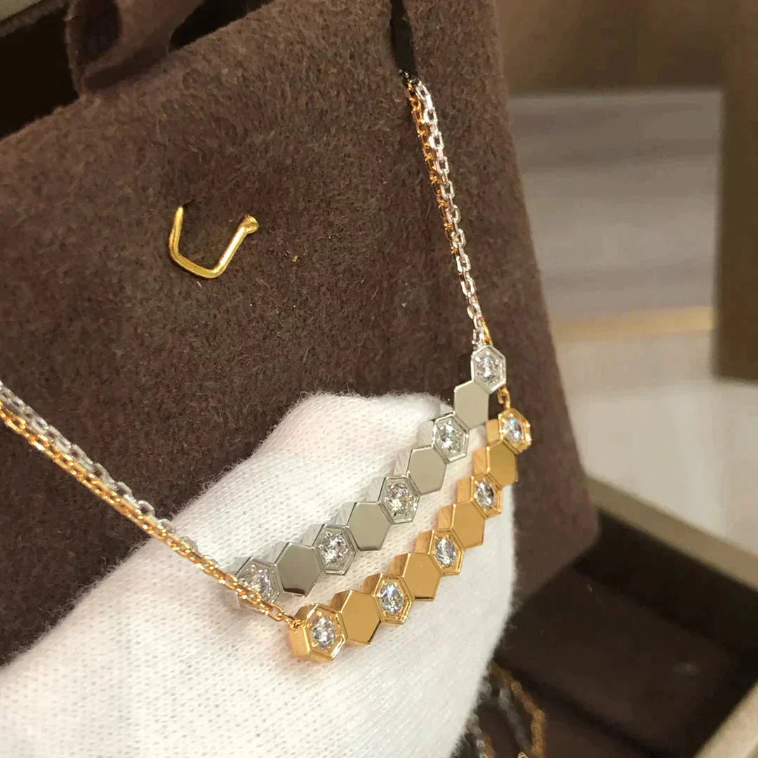 [Love Lucky]BEE LOVE NECKLACE DIAMOND