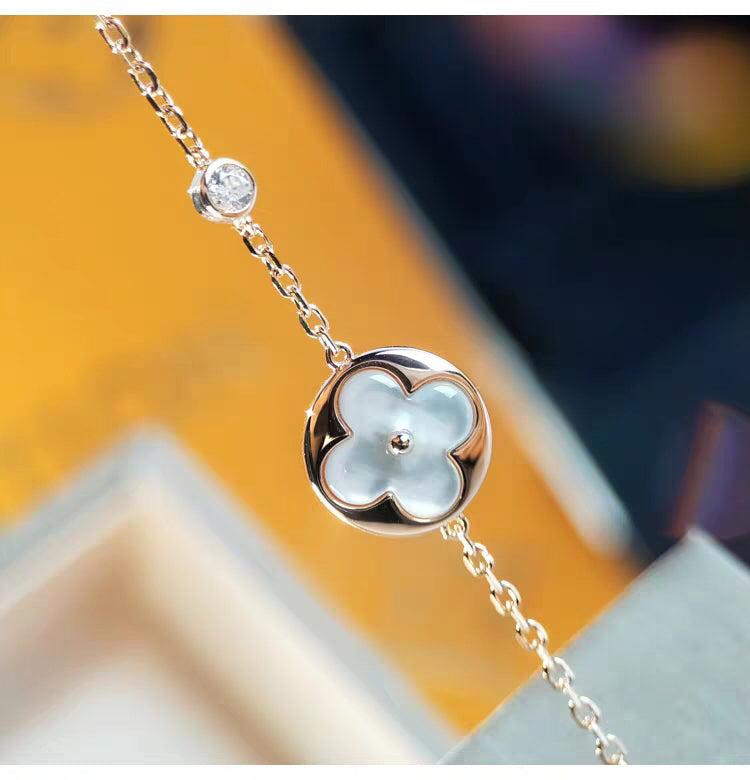 [Love Lucky]SUN MOP GOLD 1 DIAMOND NECKLACE