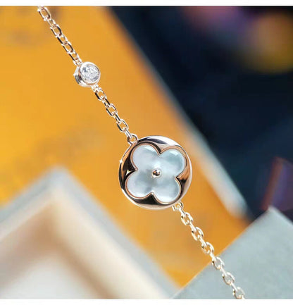 [Love Lucky]SUN MOP GOLD 1 DIAMOND NECKLACE
