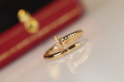 [Love Lucky]JUSTE RING 2.65MM GOLD DIAMOND