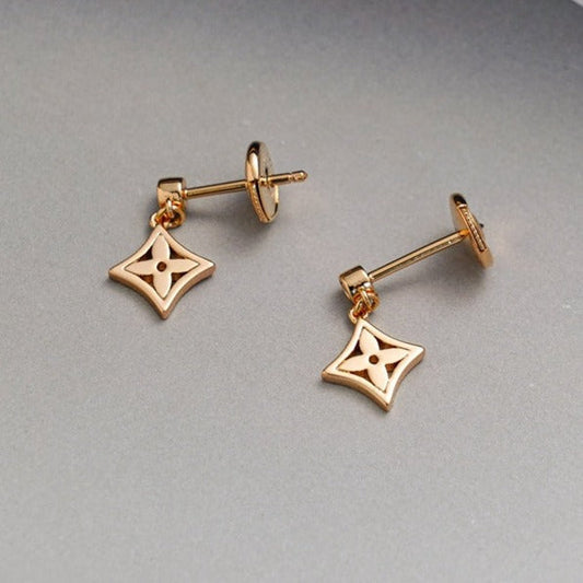 [Love Lucky]STAR EARRINGS GOLD